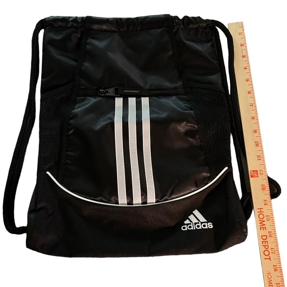 Adidas drawstring backpack.